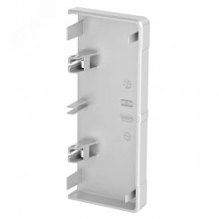 Торцевая заглушка кабельного канала Rapid 45-2 53x130 мм (ПВХ, алюминий)