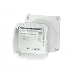 Коробка клеммная 5 положений до 6мм2 130х130х77 IP66/67 серая стойкая к УФ