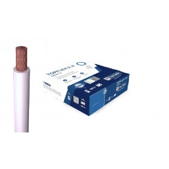 Провод силовой TOPFLEX V-K H07V-K 1х1.5 белый Провод силовой TOPFLEX V-K H07V-K 1х1.5 белый