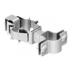 Крепеж молниеприемной мачты к опорной трубе Крепеж молниеприемной мачты к опорной трубе