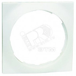 Рамка 1 пост, квадрат, S88, белый