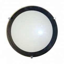 Светильник Полесье 300 НПБ 09-2х40-002 М95 белый корпус венге держатель хром ИУ