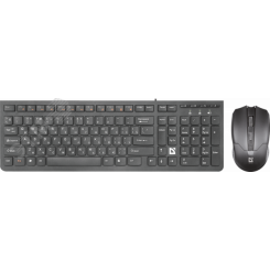 Комплект клавиатура + мышь беспроводной Columbia C-775, черный