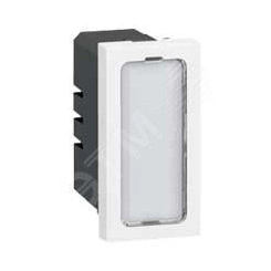 Mosaic Индикатор одиночный 1 модуль 12-24-48В Mosaic Индикатор одиночный 1 модуль 12-24-48В