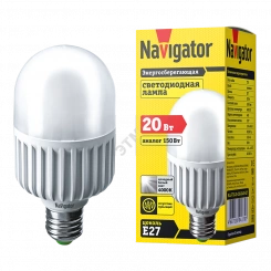 Лампа светодиодная LED 20вт Е27 белый Лампа светодиодная LED 20вт Е27 белый