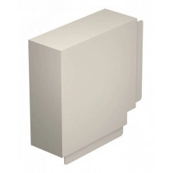 Крышка плоского угла кабельного канала WDK 100x230 мм (ПВХ, кремовый) Крышка плоского угла кабельного канала WDK 100x230 мм (ПВХ, кремовый)