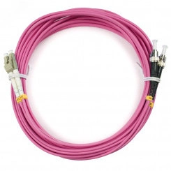 Шнур оптический duplex 5м LC-ST 50/125 mm OM4 LSZH FOP-50-OM4-LC-ST-5m