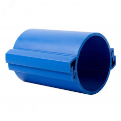 Труба гладкая разборная ПНД 110 мм (450Н), синяя EKF PROxima