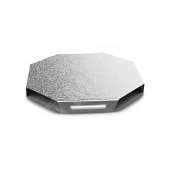 Крышка к угловому соединителю крестообразному к лотку 100, толщ. 1,0 мм, Сендзимир цинк