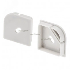 Заглушка ARH-KANT-30S с отверстием (ARL, Пластик)