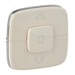 Valena ALLURE Лицевая панель для выключателя жалюзи и рольставней Слоновая кость