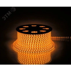 Лента светодиодная LEDх60/м 1м 4.4w/m 220в.IP65 желтый Лента светодиодная LEDх60/м 1м 4.4w/m 220в.IP65 желтый
