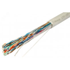 Кабель витая пара UTP-25P-Cat.5-IN UTP (U/UTP), категория 5, 25 пар (24 AWG), одножильный (solid), PVC нг(А)-LS