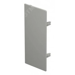 Торцевая заглушка кабельного канала WDK 100x230 мм (ПВХ, серый)