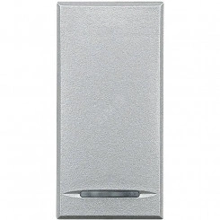 Axolute Переключатель промежуточный 1Р 16А 250В~ алюминий Axolute Переключатель промежуточный 1Р 16А 250В~ алюминий