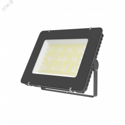 Прожектор светодиодный ДО 400 Вт 48000 Лм 6500К 175-265 В IP65 графитовый LED Qplus Gauss