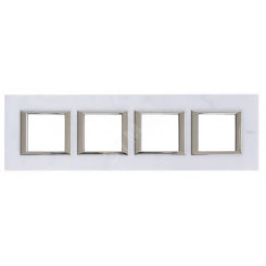 Axolute Рамка 2х4 поста 71мм горизонтальная мрамор Axolute Рамка 2х4 поста 71мм горизонтальная мрамор