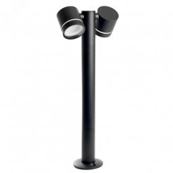 Светильник ДТУ-2х15w столб GX53 без ламп IP54 черный