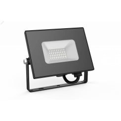 Прожектор светодиодный ДО-30 Вт 2000 Лм зеленый свет IP65 175-265 В черный LED Elementary Gauss Прожектор светодиодный ДО-30 Вт 2000 Лм зеленый свет IP65 175-265 В черный LED Elementary Gauss