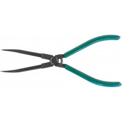 Щипцы прямые для стопорных колец удлиненные с ПВХ рукоятками, сжим, 215 мм, 10-32 мм Щипцы прямые для стопорных колец удлиненные с ПВХ рукоятками, сжим, 215 мм, 10-32 мм