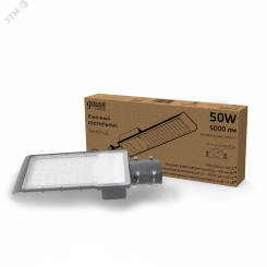 Светильник светодиодный уличный ДКУ-50 Вт 5000 Лм 5000K IP65 190-250 В КСС Д LED Avenue Gauss