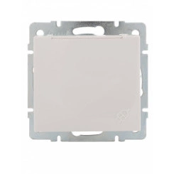 Розетка RAIN с/з с крышкой керамика белая механизм Розетка RAIN с/з с крышкой керамика белая механизм