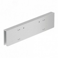 Пластина монтажная TS 92 XEA для установки на цельностеклянную дверь RAL P000 Пластина монтажная TS 92 XEA для установки на цельностеклянную дверь RAL P000