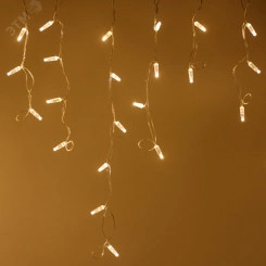 Светодиодная гирлянда ARD-EDGE-CLASSIC-2400x600-WHITE-88LED-PULSE Warm (230V, 6W) (Ardecoled, IP65)