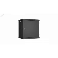 Шкаф настенный разбор TLK 19д 12U металлическая дверь Ш600хВ636хГ450мм черный