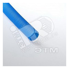 Труба гофрированная 25мм ПНД синяя для металлопластиковых труб