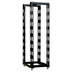 Стойка телекоммуникационная универсальная 49U двухрамная черная