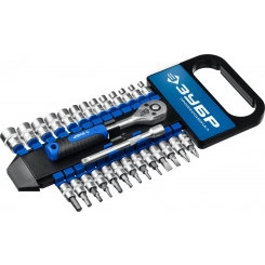 Набор торцовых головок Профессионал ТМ-28 28 предметов 1/4'' Набор торцовых головок Профессионал ТМ-28 28 предметов 1/4''