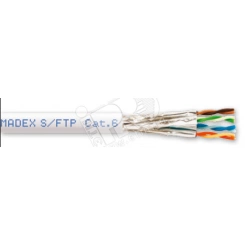 Витая пара S/FTP 4PR 23AWG Cat.6 LSZH(LSOH) экранированная с ограниченным выделением дыма(DCM Test Report)