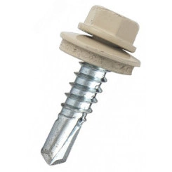 Шуруп кровельный 4,8х38 сверлоконечный (250шт) Шуруп кровельный 4,8х38 сверлоконечный (250шт)