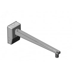 Кронштейн для светильника, гальванопокрытие Кронштейн для светильника, гальванопокрытие