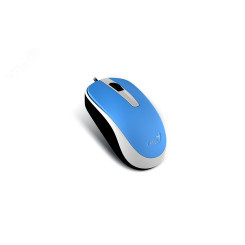Мышь DX-120 оптическая, USB, голубой