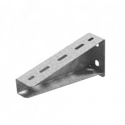 Кронштейн настенный для средних нагрузок 600 мм, толщ. 2,0 мм, Сендзимир цинк