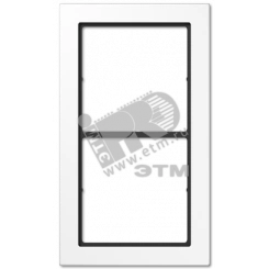 Рамка 2 поста белая Рамка 2 поста белая