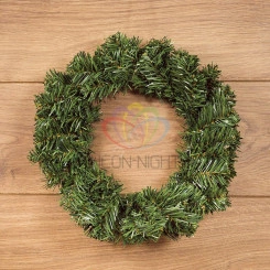 Еловый домашний венок, диаметр 30см