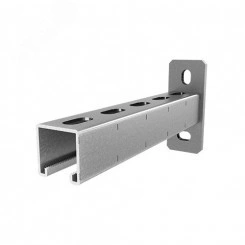 Консоль СТРАТ 41х41, база 600, толщ. 2,5 мм, гальван. цинк