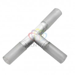 Муфта T-коннектор профессиональная для дюралайта LED 3W 13мм Муфта T-коннектор профессиональная для дюралайта LED 3W 13мм