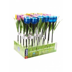 Светодиодный садовый светильник на солнечной батарее СОЛАР USL-C-651/PT305 TULIP SET 24 Светодиодный садовый светильник на солнечной батарее СОЛАР USL-C-651/PT305 TULIP SET 24