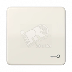 Клавиша ударопрочная с символом ключ слоновая кость Клавиша ударопрочная с символом ключ слоновая кость