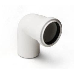 Отвод для малошумной канализации 50x87.5 град. Отвод для малошумной канализации 50x87.5 град.