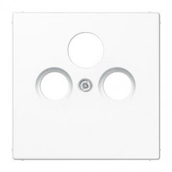 Накладка для телевизионной розетки (SAT-TV-FM) Серия LS990 Материал- термопласт Цвет- белый Накладка для телевизионной розетки (SAT-TV-FM) Серия LS990 Материал- термопласт Цвет- белый