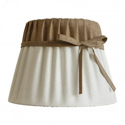 Абажур Черри лен бело-коричневый Абажур Черри лен бело-коричневый