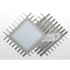 Светильник светодиодный ДВО-33Вт, IP20, 3800Лм, 5000К, Грильято, призм, 15х15см, Albatross Светильник светодиодный ДВО-33Вт, IP20, 3800Лм, 5000К, Грильято, призм, 15х15см, Albatross