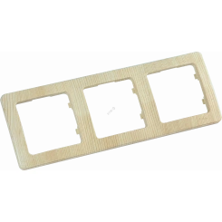 MASTER Рамка на 3 поста, сосна