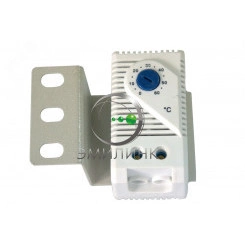 Термостат регулируемый NTSS, крепление на 19, нормально-разомкнутый (0...+60°C) управление включением/выключением модулей вентиляторов Термостат регулируемый NTSS, крепление на 19, нормально-разомкнутый (0...+60°C) управление включением/выключением модулей вентиляторов