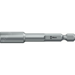 Головка торцевая 869/4 без магнита хвостовик 1/4 E 6.3 3/8 x 65 мм